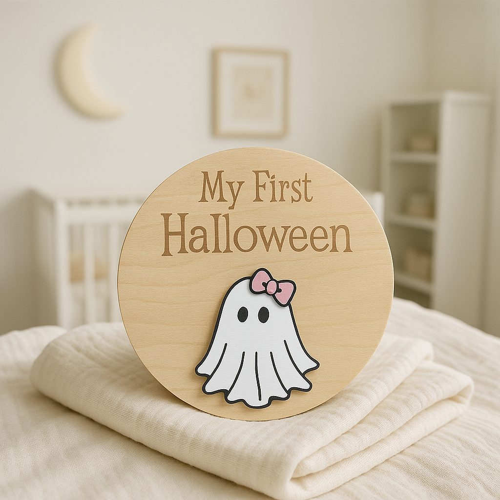 My First Halloween Baby Milestone Disc