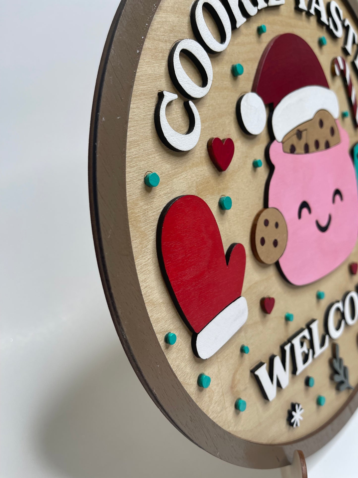 Cookie Tasters Welcome Christmas Sign