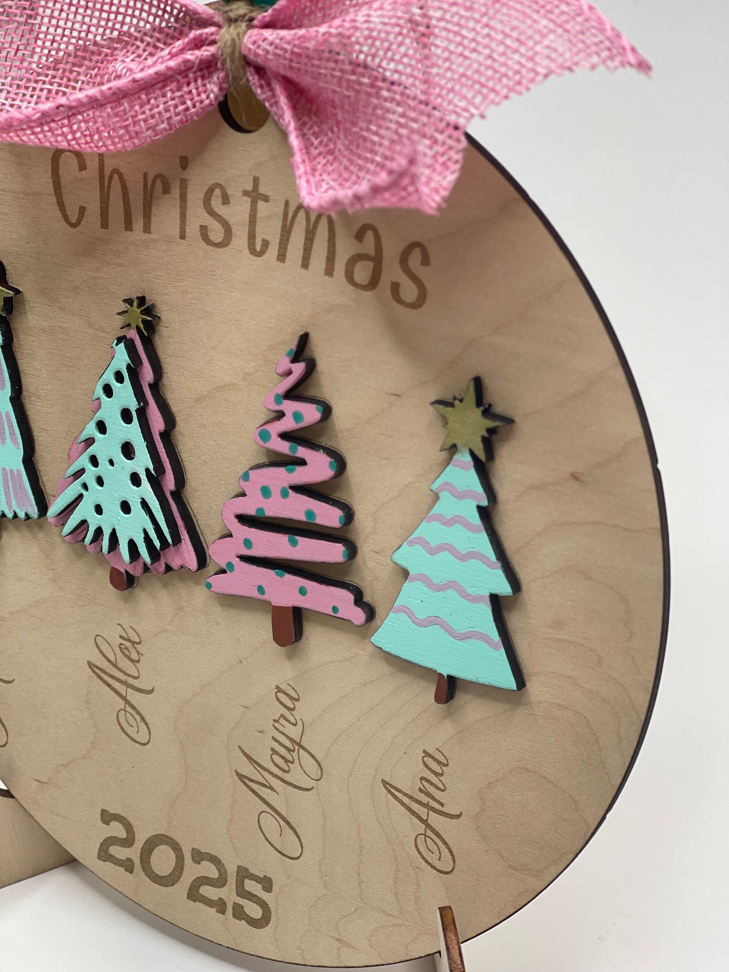 Personalized Family Christmas Ornament