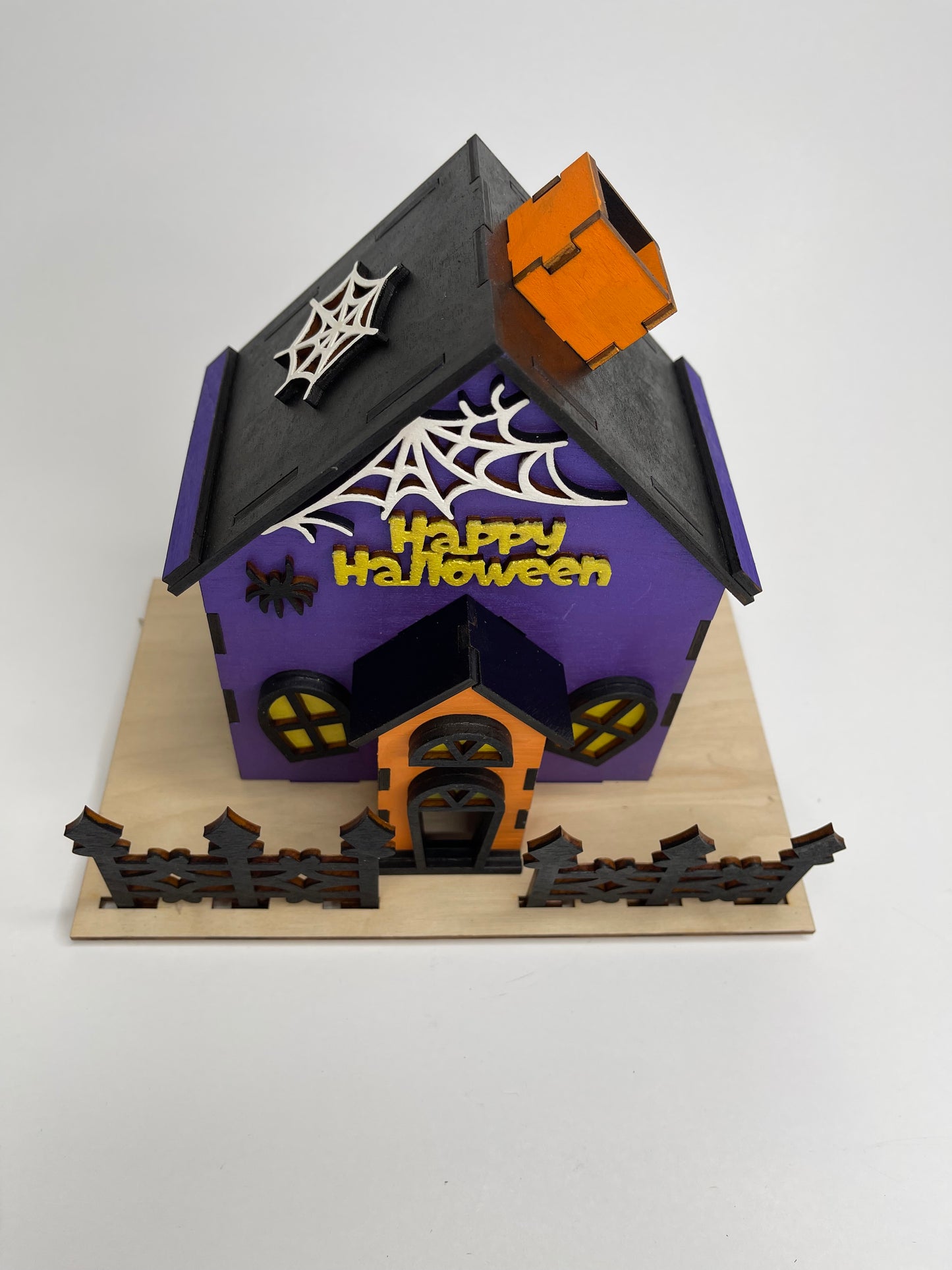 DIY Halloween Haunted House Wood Kit