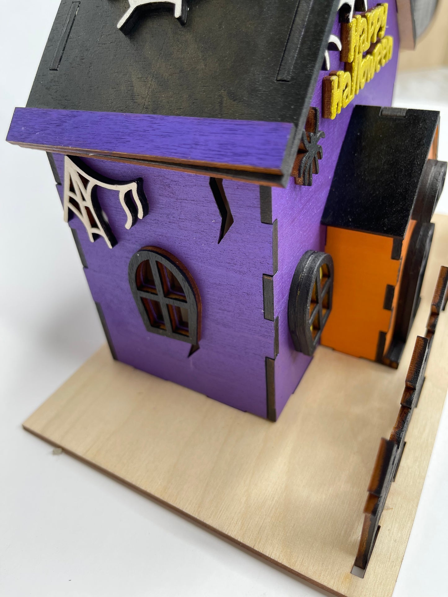 DIY Halloween Haunted House Wood Kit
