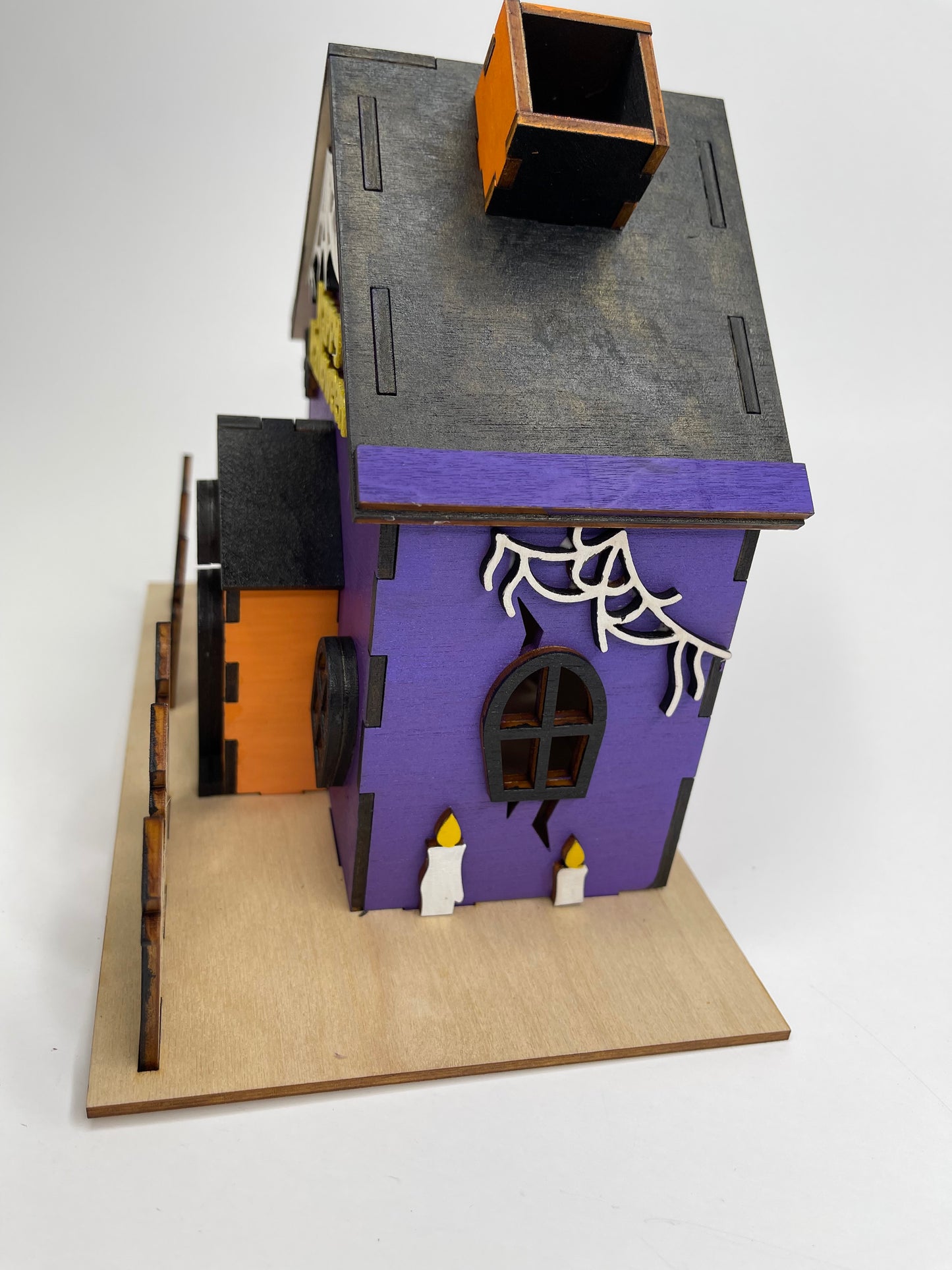 DIY Halloween Haunted House Wood Kit