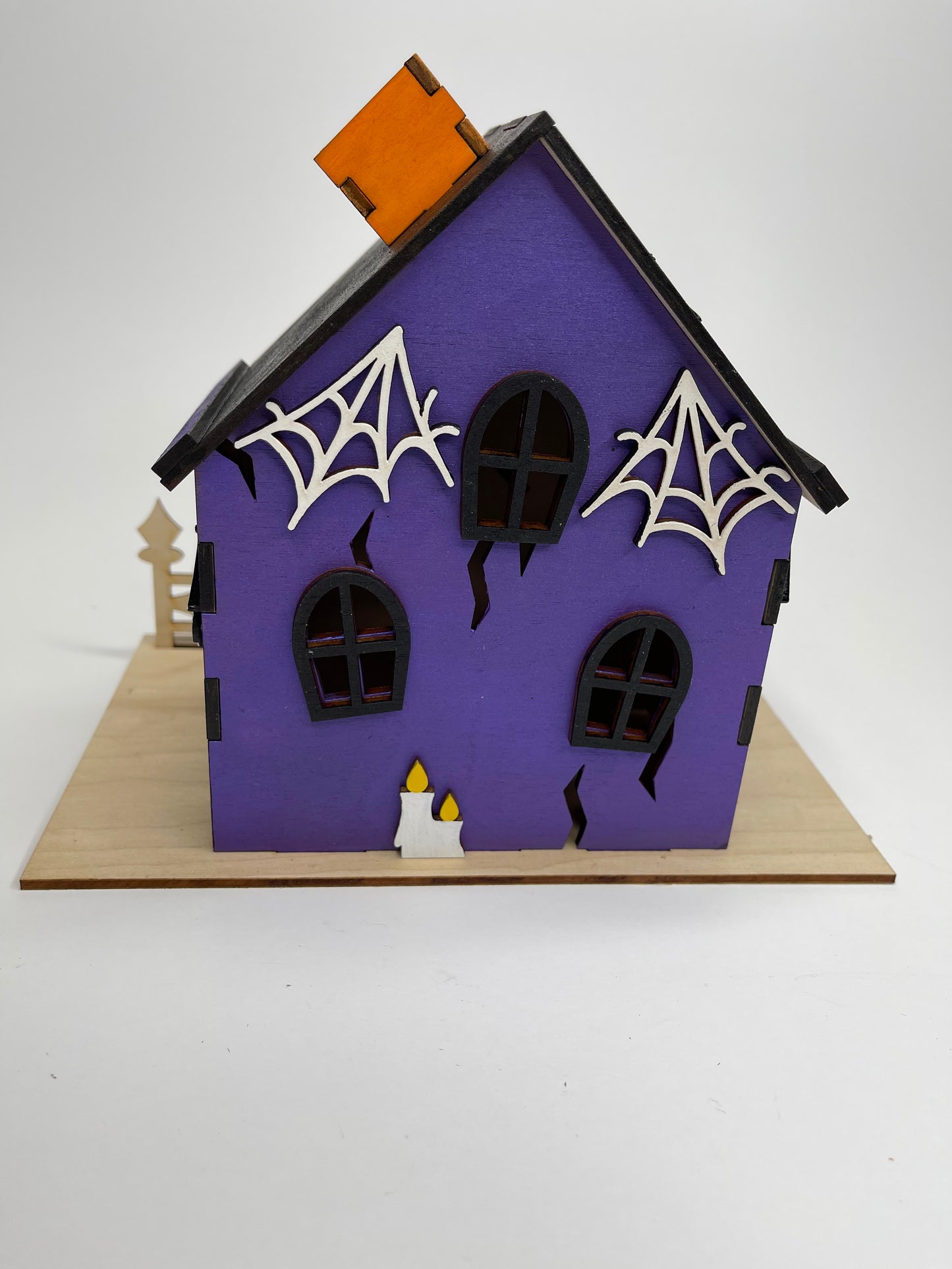 DIY Halloween Haunted House Wood Kit