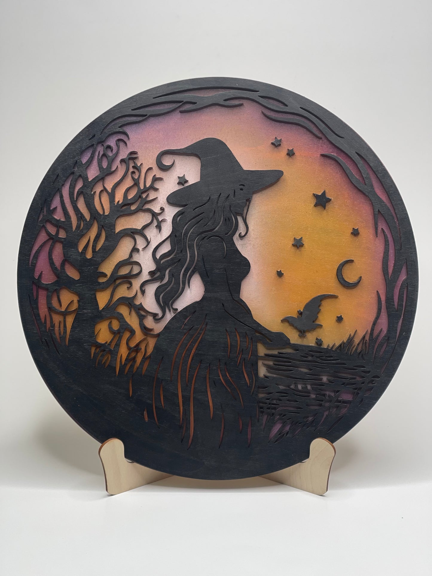 Halloween Witch Wall Art
