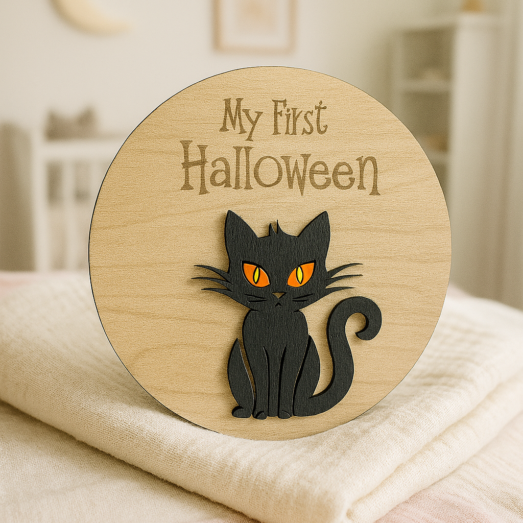 My First Halloween Baby Milestone Disc
