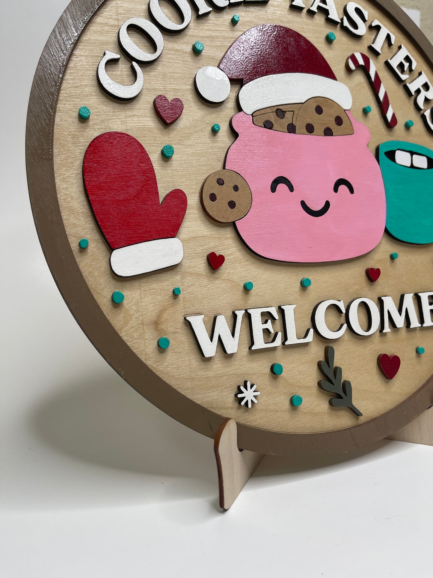 Cookie Tasters Welcome Christmas Sign