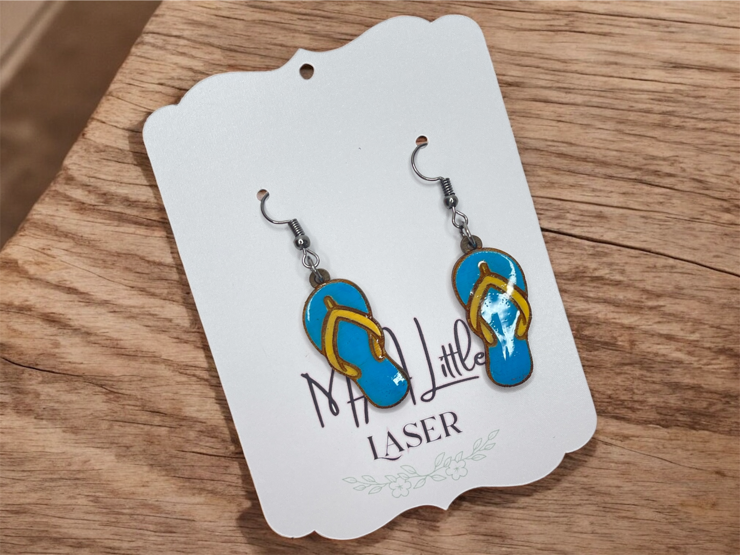 Flip Flop Dangle Earrings